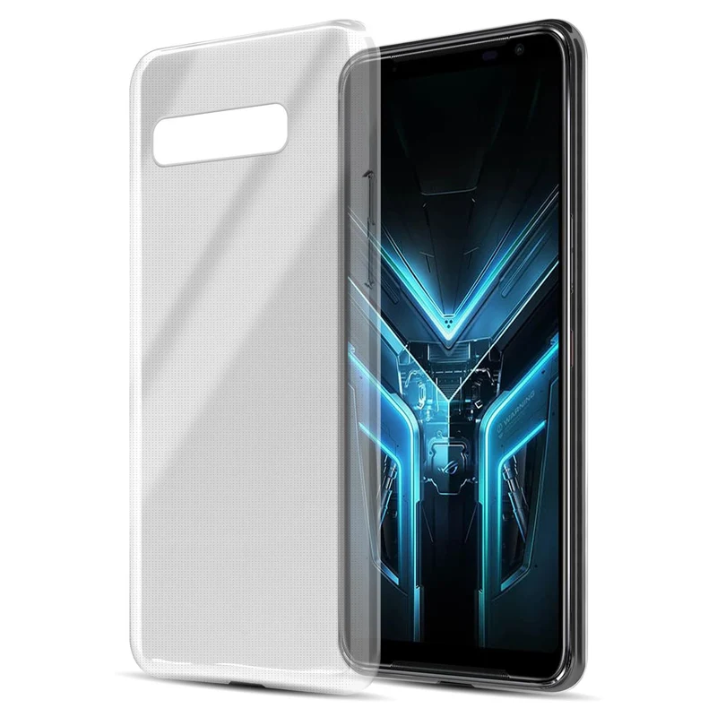Cadorabo Hülle kompatibel mit Asus ROG Phone 3 Schutzhülle aus flexiblem TPU Silikon