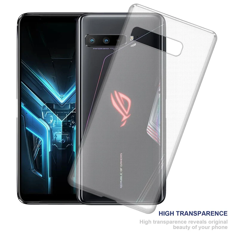Cadorabo Hülle kompatibel mit Asus ROG Phone 3 Schutzhülle aus flexiblem TPU Silikon