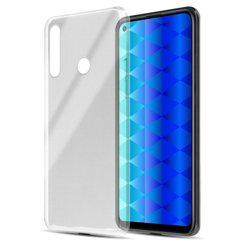 Cadorabo Hülle kompatibel mit Honor 9C Schutzhülle aus flexiblem TPU Silikon