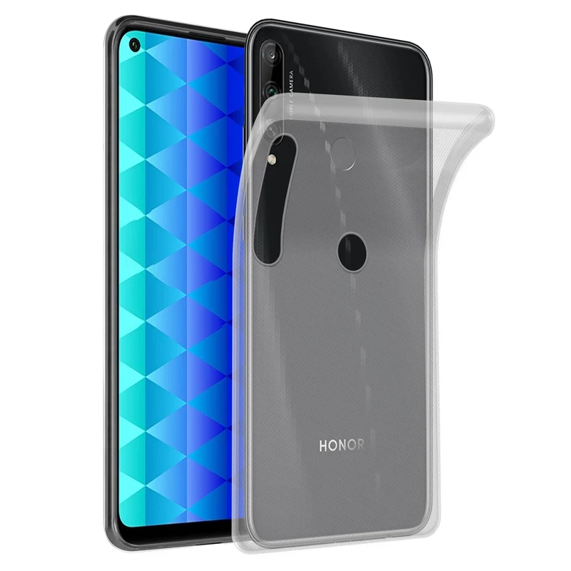 Cadorabo Hülle kompatibel mit Honor 9C Schutzhülle aus flexiblem TPU Silikon