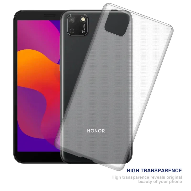 Cadorabo Hülle kompatibel mit Honor 9S / Huawei Y5P Schutzhülle aus flexiblem TPU Silikon