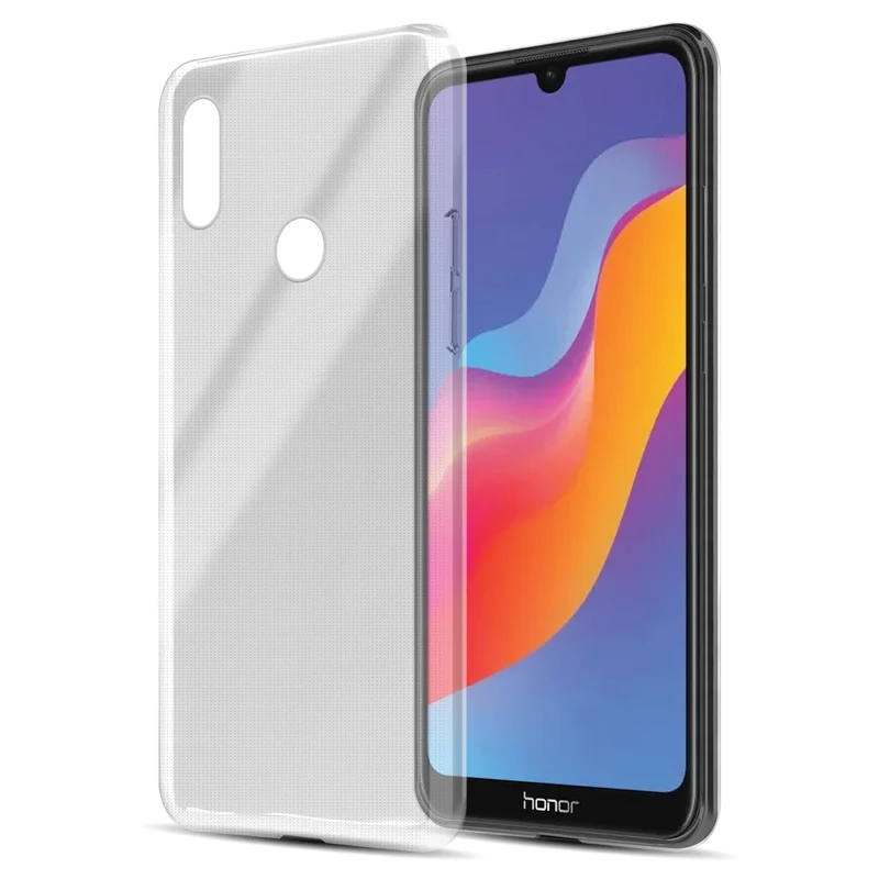 Cadorabo Hülle kompatibel mit Honor 8A PRIME Schutzhülle aus flexiblem TPU Silikon