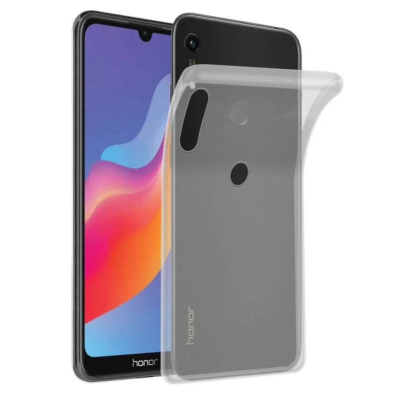 Cadorabo Hülle kompatibel mit Honor 8A PRIME Schutzhülle aus flexiblem TPU Silikon