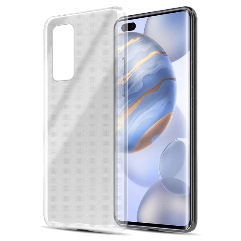 Cadorabo Hülle kompatibel mit Honor 30S Schutzhülle aus flexiblem TPU Silikon