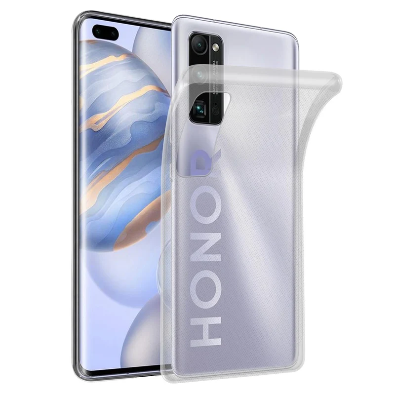 Cadorabo Hülle kompatibel mit Honor 30S Schutzhülle aus flexiblem TPU Silikon