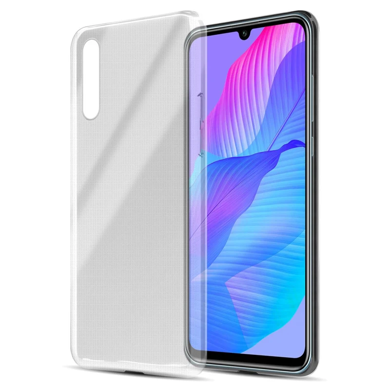 Cadorabo Hülle kompatibel mit Huawei P SMART S Schutzhülle aus flexiblem TPU Silikon