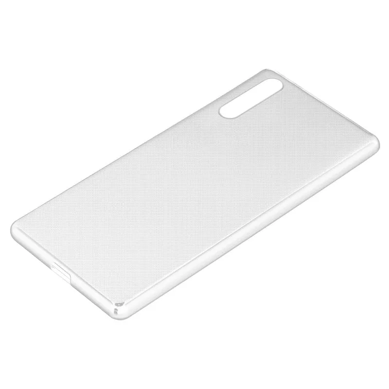 Cadorabo Hülle kompatibel mit Huawei P SMART S Schutzhülle aus flexiblem TPU Silikon