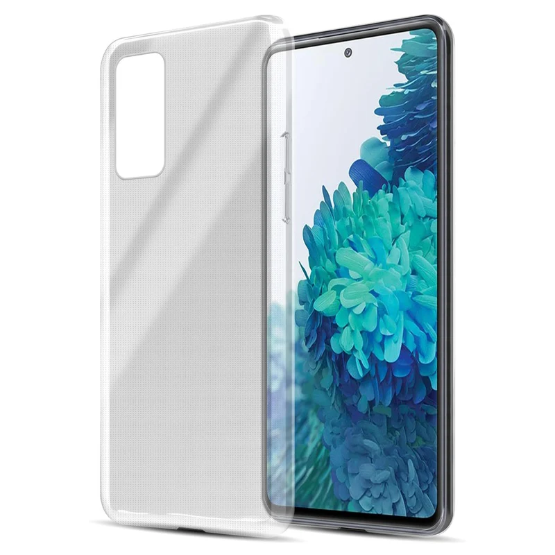 Cadorabo Hülle kompatibel mit Samsung Galaxy S20 FE Schutzhülle aus flexiblem TPU Silikon
