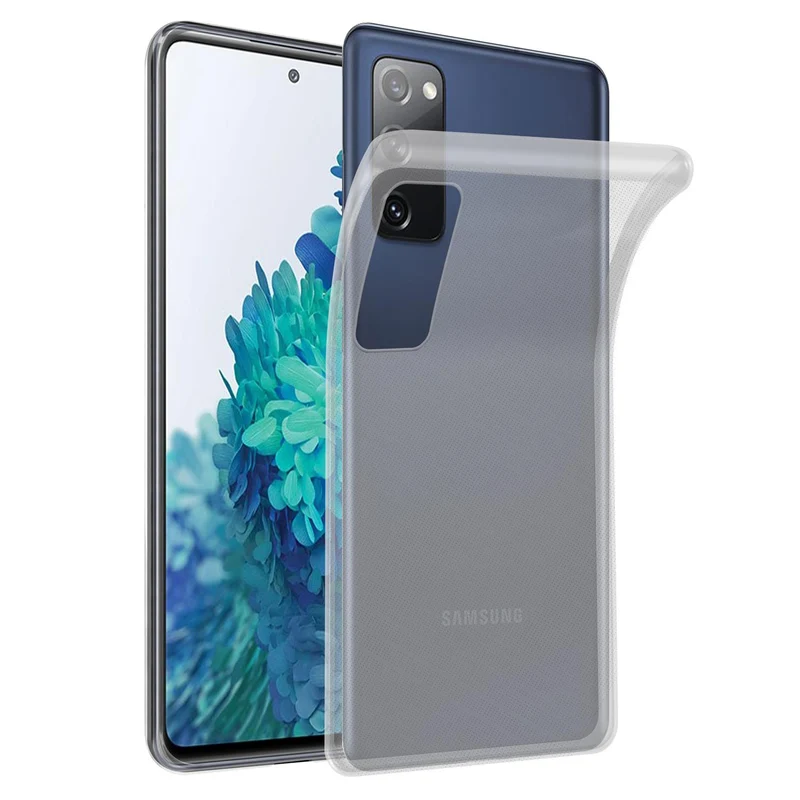 Cadorabo Hülle kompatibel mit Samsung Galaxy S20 FE Schutzhülle aus flexiblem TPU Silikon