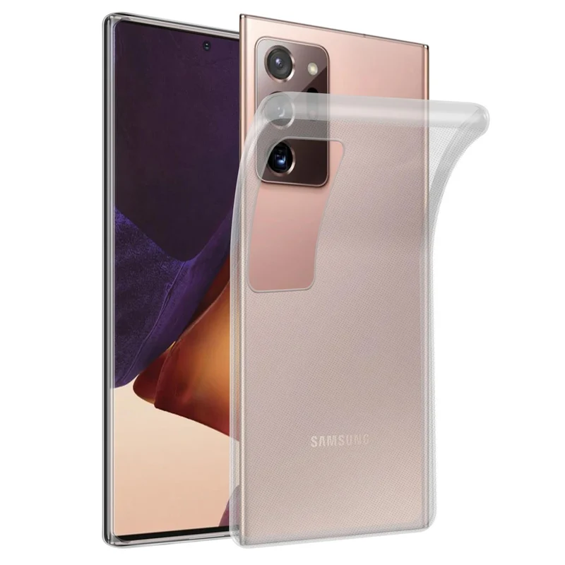 Cadorabo Hülle kompatibel mit Samsung Galaxy NOTE 20 ULTRA Schutzhülle aus flexiblem TPU Silikon