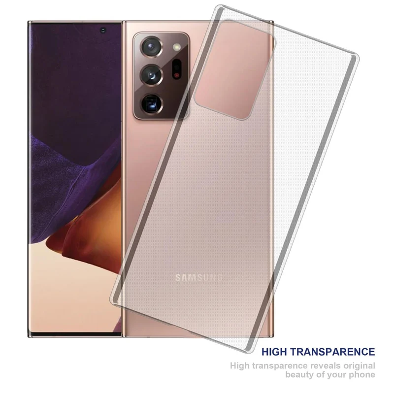 Cadorabo Hülle kompatibel mit Samsung Galaxy NOTE 20 ULTRA Schutzhülle aus flexiblem TPU Silikon