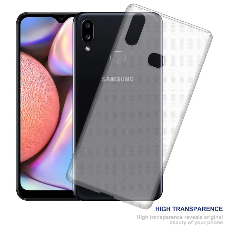 Cadorabo Hülle kompatibel mit Samsung Galaxy A10s / M01s Schutzhülle aus flexiblem TPU Silikon