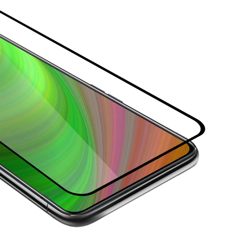 Cadorabo Vollbild Panzer Folie kompatibel mit Vivo V17 PRO - Schutzfolie Gehärtetes (Tempered) Display-Schutzglas in 9H Härte mit 3D Touch