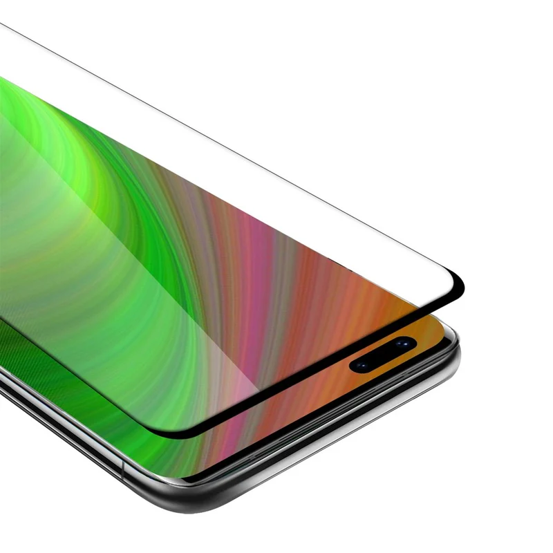 Cadorabo Vollbild Panzer Folie kompatibel mit Huawei MATE 40 PRO - Schutzfolie Gehärtetes (Tempered) Display-Schutzglas in 9H Härte mit 3D Touch