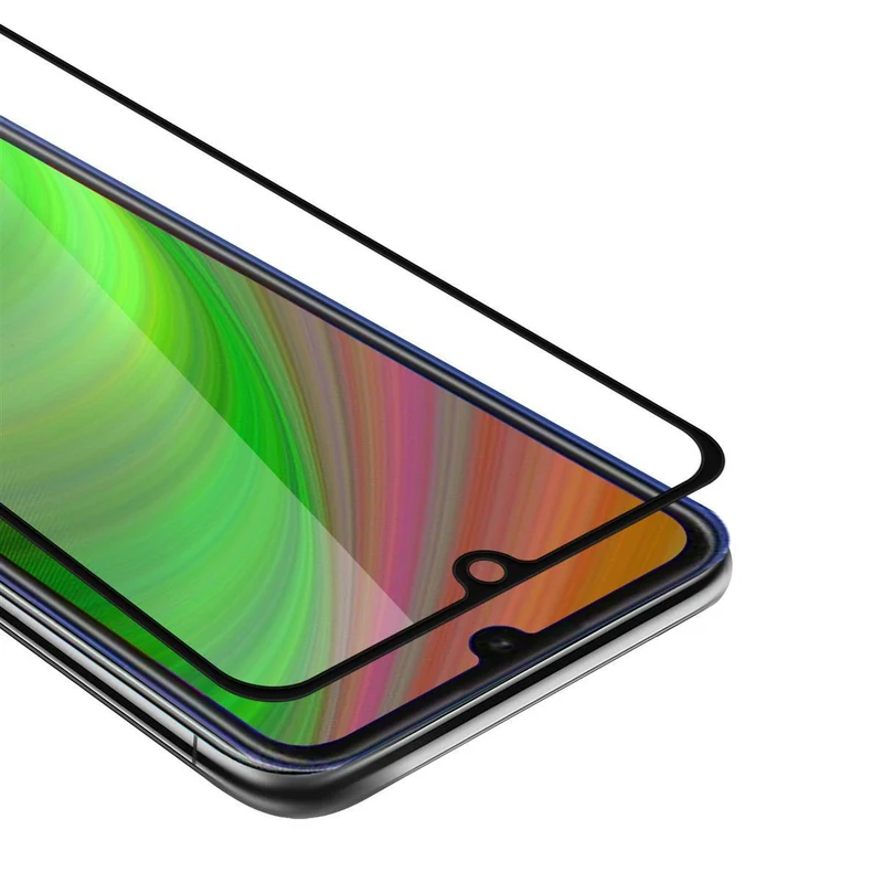 Cadorabo Vollbild Panzer Folie kompatibel mit Honor 8A 2020 - Schutzfolie Gehärtetes (Tempered) Display-Schutzglas in 9H Härte mit 3D Touch