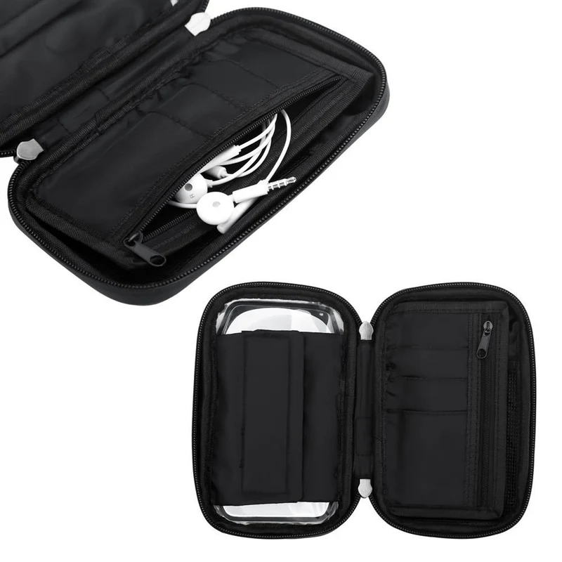 Cadorabo 6.0 Zoll Handy Fahrradtasche Rahmentasche mit Handyhalter für Smartphones bis 6 Zoll - Wasserfest mit Touchscreen, Sonnenblende, Kopfhörerloch