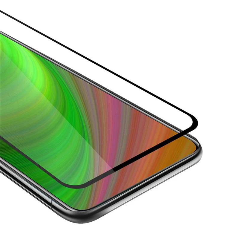 Cadorabo Vollbild Panzer Folie kompatibel mit Honor 9X LITE - Schutzfolie Gehärtetes (Tempered) Display-Schutzglas in 9H Härte mit 3D Touch