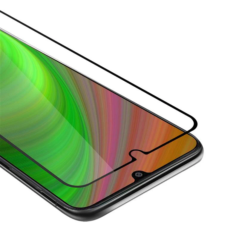 Cadorabo Vollbild Panzer Folie kompatibel mit Samsung Galaxy M31 - Schutzfolie Gehärtetes (Tempered) Display-Schutzglas in 9H Härte mit 3D Touch