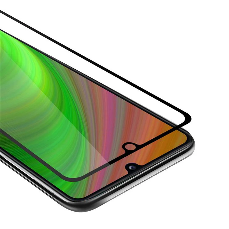 Cadorabo Vollbild Panzer Folie kompatibel mit Samsung Galaxy A31 - Schutzfolie Gehärtetes (Tempered) Display-Schutzglas in 9H Härte mit 3D Touch