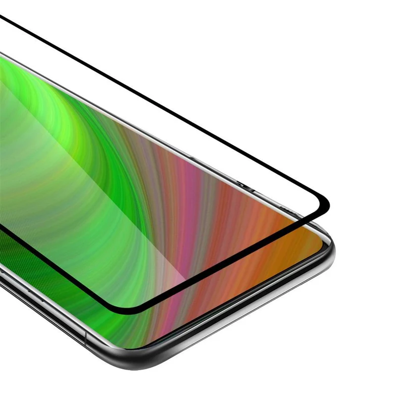 Cadorabo Vollbild Panzer Folie kompatibel mit OnePlus 8 - Schutzfolie Gehärtetes (Tempered) Display-Schutzglas in 9H Härte mit 3D Touch