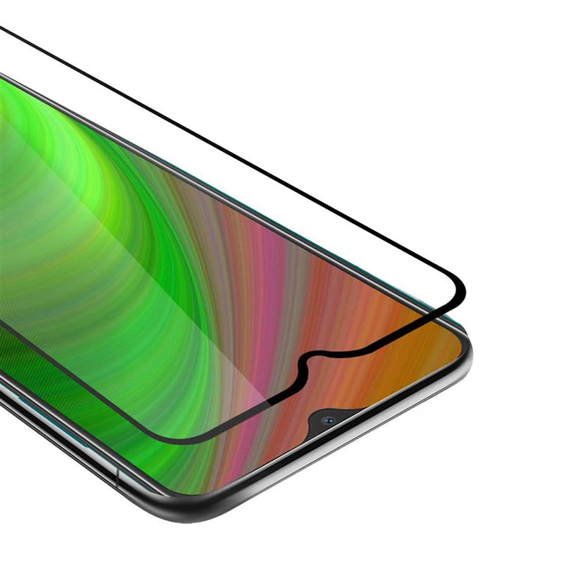 Cadorabo Vollbild Panzer Folie kompatibel mit Alcatel 3L 2020 - Schutzfolie Gehärtetes (Tempered) Display-Schutzglas in 9H Härte mit 3D Touch