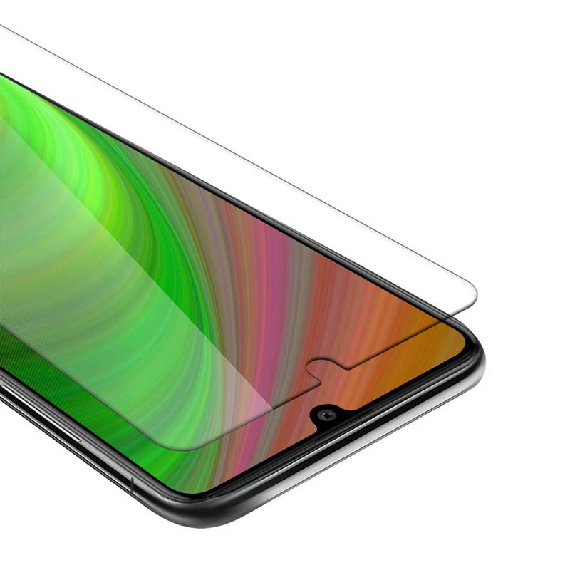 Cadorabo Panzer Folie kompatibel mit Samsung Galaxy A41 - Schutzfolie Gehärtetes (Tempered) Display-Schutzglas in 9H Härte mit 3D Touch Kompatibilität