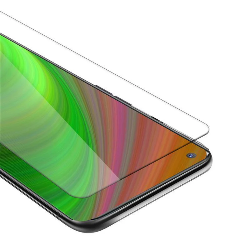Cadorabo Panzer Folie kompatibel mit Oppo FIND X2 PRO - Schutzfolie Gehärtetes (Tempered) Display-Schutzglas in 9H Härte mit 3D Touch Kompatibilität