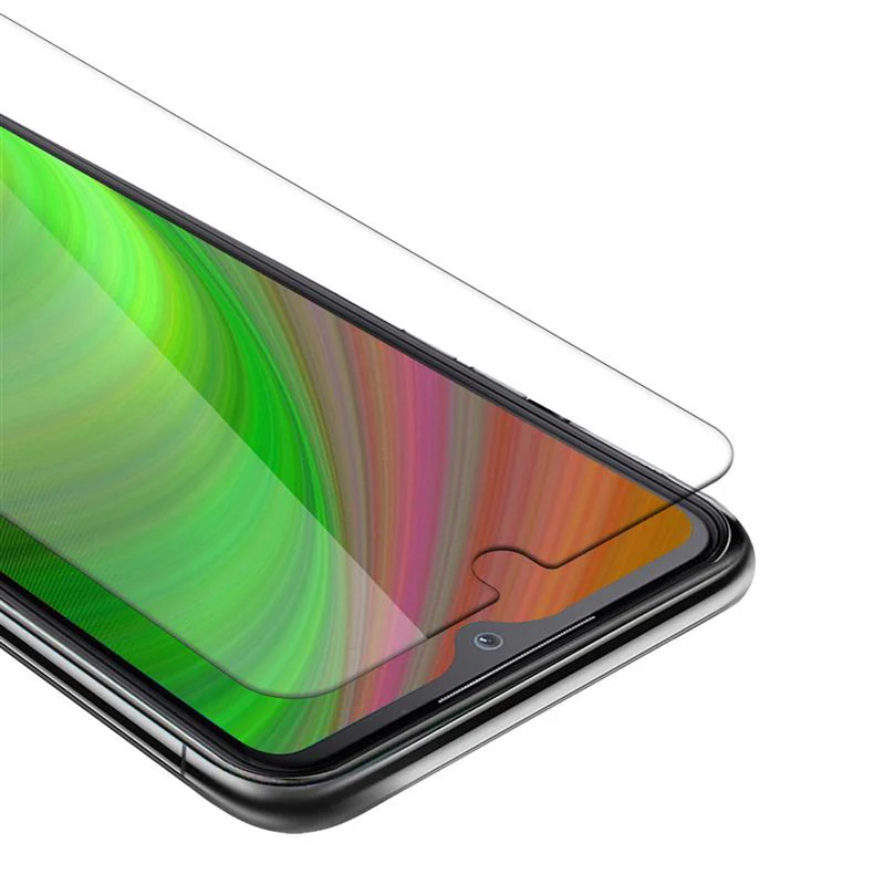 Cadorabo Panzer Folie kompatibel mit LG KQ51 - Schutzfolie Gehärtetes (Tempered) Display-Schutzglas in 9H Härte mit 3D Touch Kompatibilität