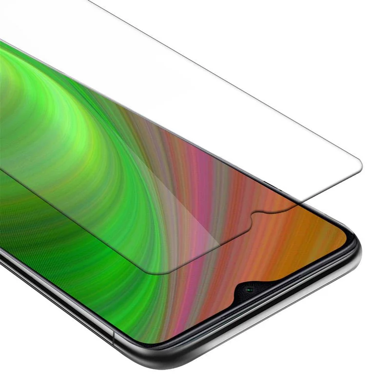 Cadorabo Panzer Folie kompatibel mit Xiaomi RedMi NOTE 8 PRO - Schutzfolie Gehärtetes (Tempered) Display-Schutzglas in 9H Härte mit 3D Touch Kompatibilität