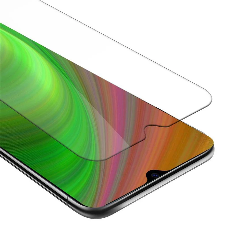 Cadorabo Panzer Folie kompatibel mit Xiaomi Mi CC9 - Schutzfolie Gehärtetes (Tempered) Display-Schutzglas in 9H Härte mit 3D Touch Kompatibilität