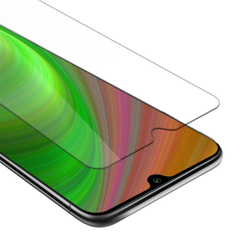 Cadorabo Panzer Folie kompatibel mit Xiaomi Mi A3 - Schutzfolie Gehärtetes (Tempered) Display-Schutzglas in 9H Härte mit 3D Touch Kompatibilität