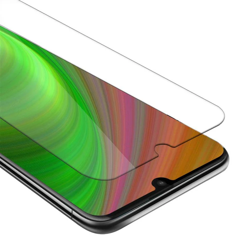 Cadorabo Panzer Folie kompatibel mit Motorola MOTO E6 PLUS - Schutzfolie Gehärtetes (Tempered) Display-Schutzglas in 9H Härte mit 3D Touch Kompatibilität