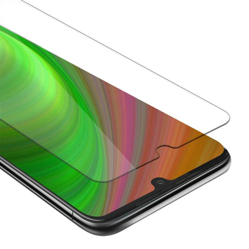Cadorabo Panzer Folie kompatibel mit Motorola MOTO G8 PLUS - Schutzfolie Gehärtetes (Tempered) Display-Schutzglas in 9H Härte mit 3D Touch Kompatibilität