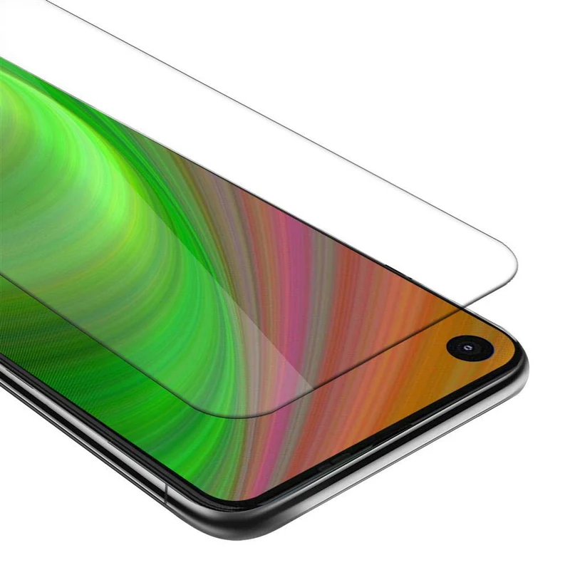 Cadorabo Panzer Folie kompatibel mit Motorola ONE ACTION - Schutzfolie Gehärtetes (Tempered) Display-Schutzglas in 9H Härte mit 3D Touch Kompatibilität