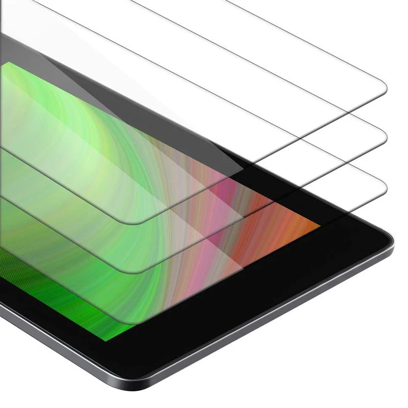 Cadorabo 3x Panzer Folie kompatibel mit Kindle Paperwhite 2018 (10. Gen.) 3er Pack Gehärtetes (Tempered) Display-Schutzglas in 9H Härte mit 3D Touch Kompatibilität