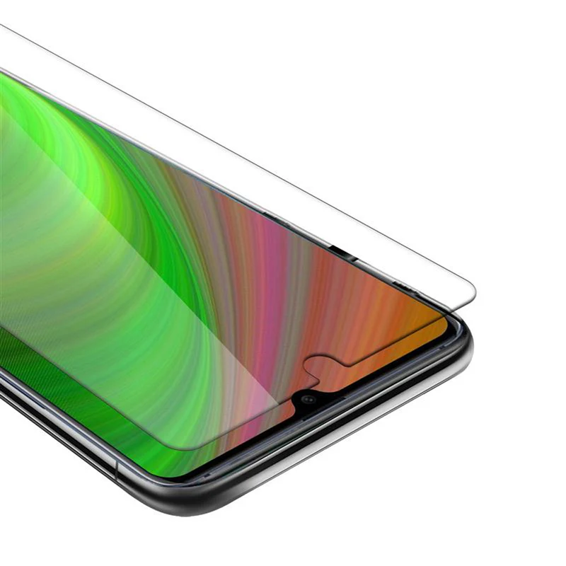 Cadorabo Panzer Folie kompatibel mit Huawei MATE 20 X - Schutzfolie Gehärtetes (Tempered) Display-Schutzglas in 9H Härte mit 3D Touch Kompatibilität