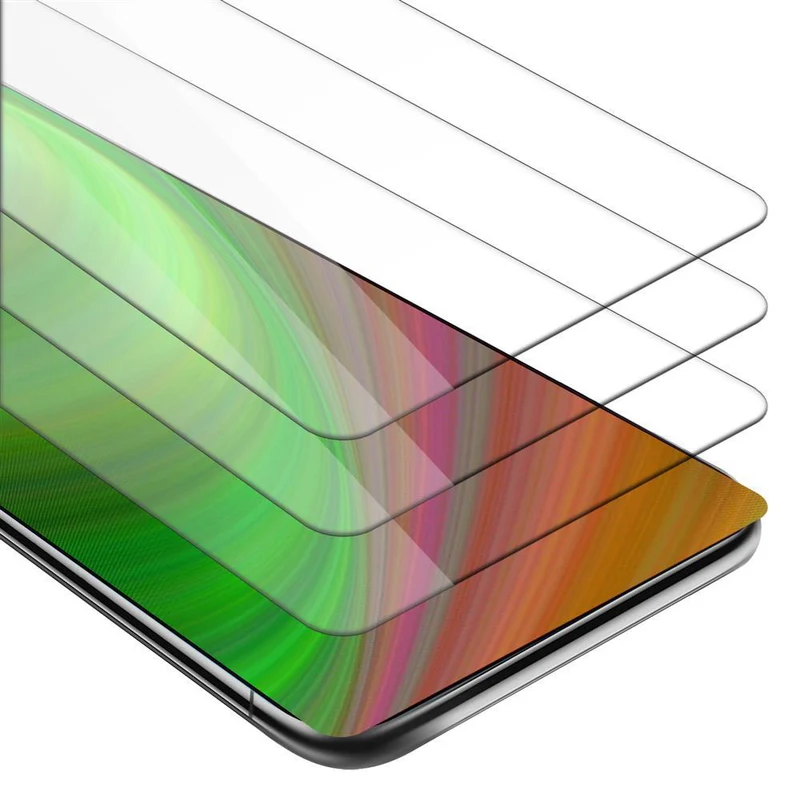 Cadorabo 3x Panzer Folie kompatibel mit Xiaomi Mi MIX 2 - Schutzfolie 3er Pack Gehärtetes (Tempered) Display-Schutzglas in 9H Härte mit 3D Touch Kompatibilität